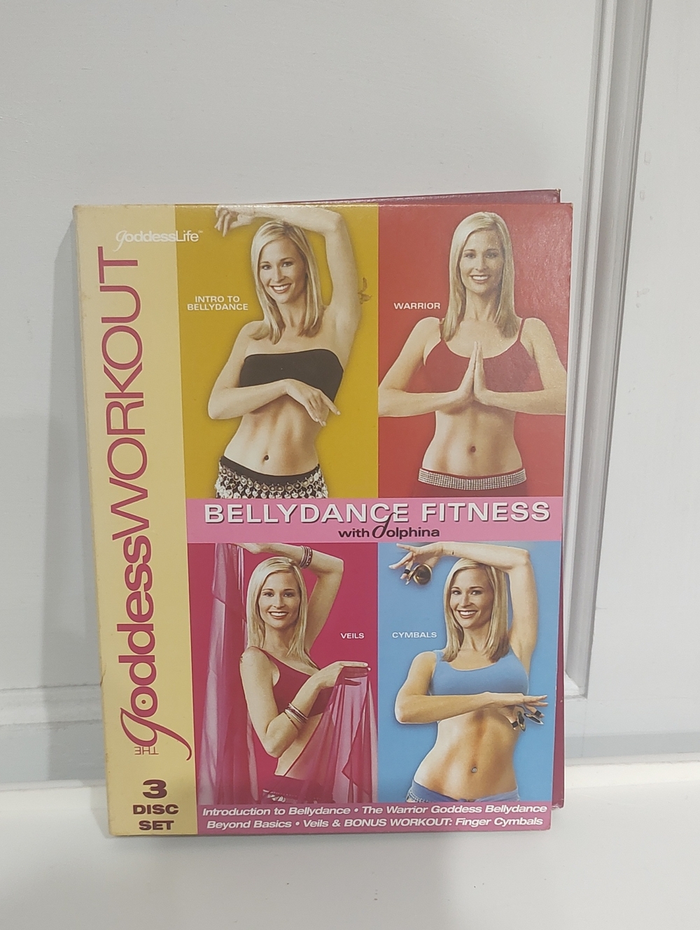 GoddessWorkout Bellydance Fitness DVD Set - 3 Dvds